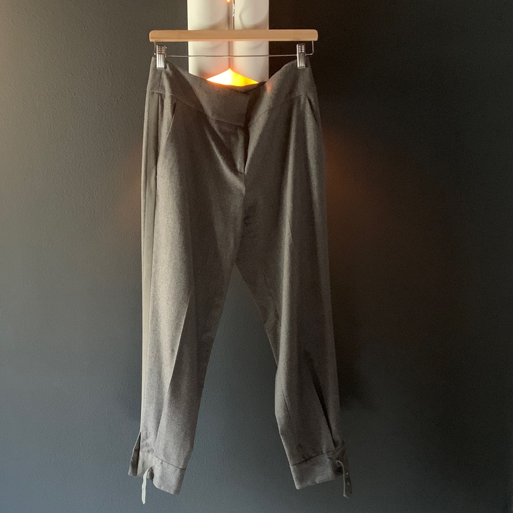 Max Mara Italian wool track jogger 10